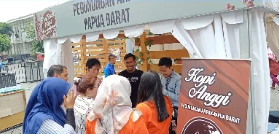 BI Papua Barat Kopi Pegunungan Arfak di Festival Kopi Nusantara