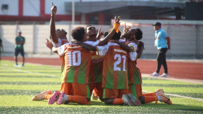 Bupati Arfak Harap  Persegaf Pulang Bawa Prestasi di Liga 3