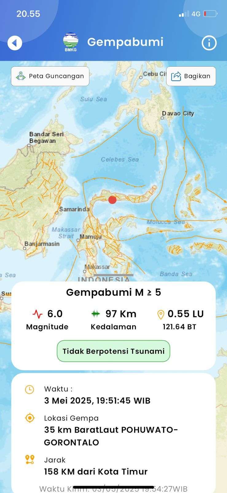 Gempa Magnitudo