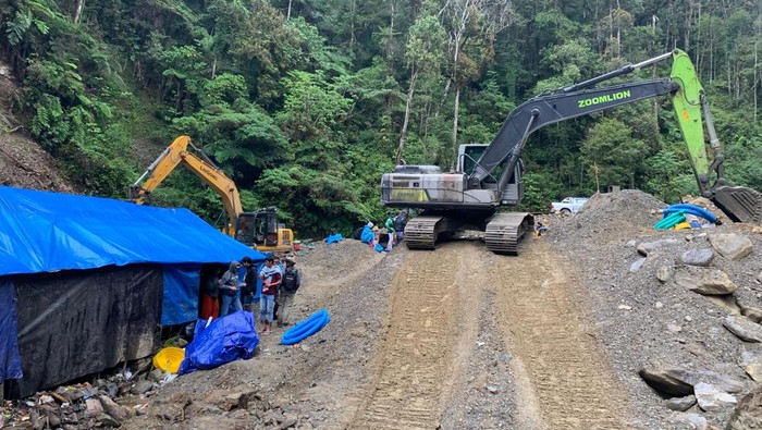 Polda Papua Barat Tangkap 22 Penambang Emas Ilegal