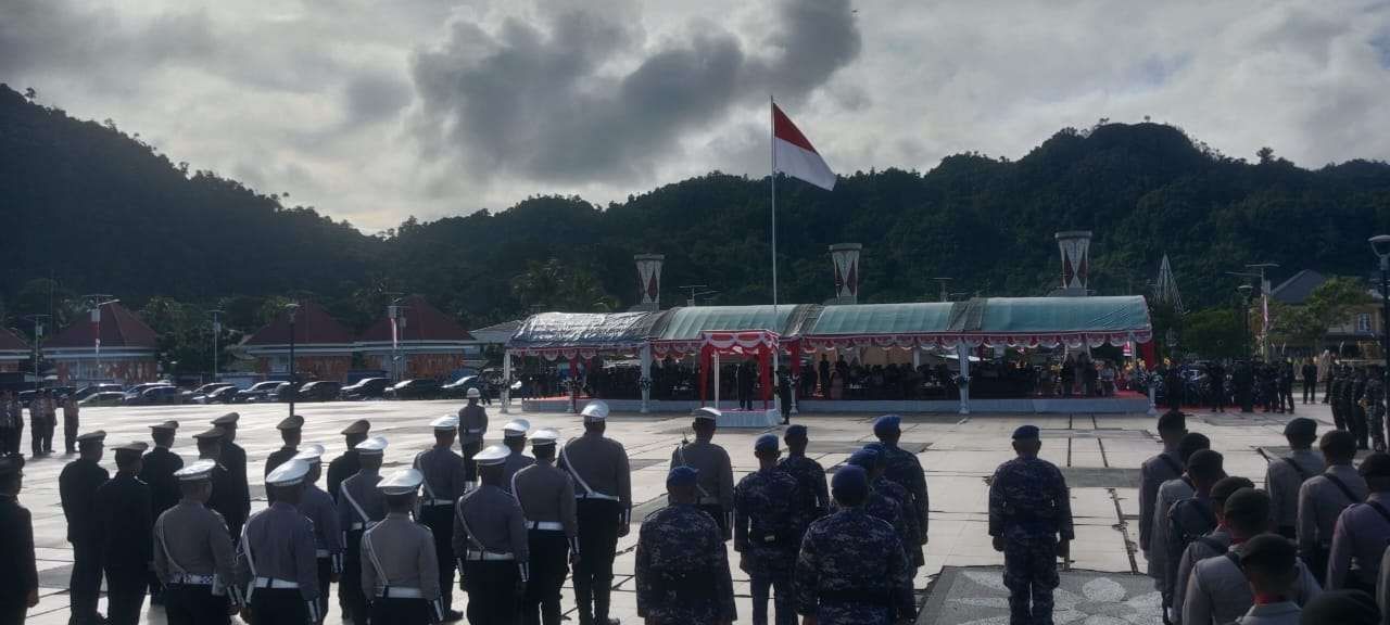 Upacara HUT Bhayangkara di Kaimana Berlangsung Khidmat